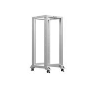 Lanberg OR01-6827-S 19" Open Rack 27U 600x800 Grey