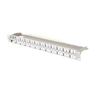 Lanberg Patch Panel Blank 48 Port 1U 19 Inch FTP for Keystone Module Grey