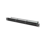 LANBERG PATCH PANEL PU5-1048-B 48 DOORS CATEGORY 5E 19 1U BLACK