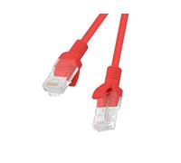 lanberg PCU6/10cc/0025/R Ethernet Network Cat6 Cable Category 6 UTP Patch Cable 0.25 m Red