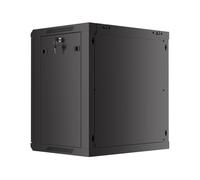 Lanberg Rack Cabinet 19 Inch Wall Mounted 12 u/600 x 450 with Perforated Door Black