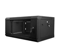 'lanberg - Rack Cabinets - lanberg Wall-Mounted Rack 19 demounted Flat Pack 4U/600 x 600 mm Black