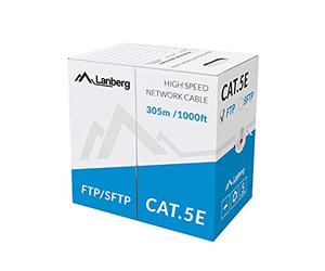 lanberg Stranded LCF5-11CC-0305-S Network Cable Cat-5E Ftp 305 m Grey