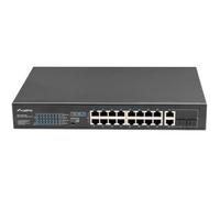 LANBERG Switch 16X 100MB Poe+/2X 1GB/1X SFP Rack 19 Inch No GESTIONADO Gigabit ETHERNET 250W