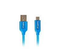 LANBERG USB Cable CA-USBM-20CU-0018-BL USB A to Micro USB QC 3.0 1.8M Blue