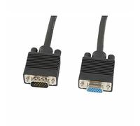 LANBERG VGA CABLE MALE FEMALE FERRITA BLACK 5 M