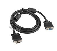 lanberg 'Vgac from 10cc for Women B + VGA (15 Pin) Male to VGA 15-Pin Female Extender with Ferrite Core 1.8 m Black