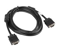 lanberg 'Vgac from 10cc Set B VGA (15 Pin) Male to VGA (15-Pin) Connector Cable with Ferrite Core 3 m Black