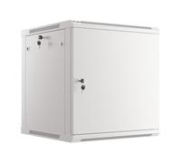LANBERG WALL MOUNT CABINET 19 INCH 12U 600X600 STEEL DOORS GREY FLAT PACK