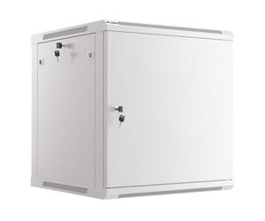 LANBERG WALL MOUNT CABINET 19 INCH 12U 600X600 STEEL DOORS GREY FLAT PACK