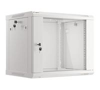 lanberg WF01-6409-10S wall-mounted rack 19 inch demounted flat pack 9U/600x450mm grey