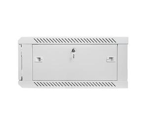 LANBERG WF01-6604-10S Wall-Mounted Rack 19 Demounted Flat Pack 4U/600x600mm Pilka