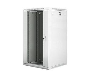 LANBERG WF01-6622-10S Lanberg wall-mounted rack 19 demounted flat pack 22U/600x600mm pilka