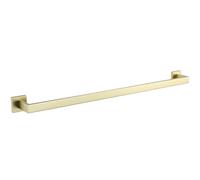 LANC 32-Inche Long Towel Bars for Bathroom Wall Mounted Brushed Gold Bath Towel Racks Stainless Steel 80CM Towel Rails for Kitchen Square Gold Towel Holder Total-33.5” Towel Hanger, A8804BG-8P1