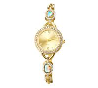 Lancardo Elegant Womens Bracelet Watch: Luxury Bling Rhinestone Stylish Quartz Roman Numerals Stainless Steel Wristwatch for Lady