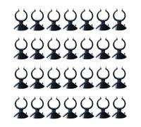 LANCARE 28 Pack Aquarium Suction Cups, Air Hose Holder Clamp Accessories, Divider Aquarium Suction Cup for Fish Tank Aeration Setup