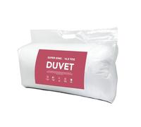 Lancashire Bedding 16.5 Tog Winter Duvet, Thick Warm Quilt, Hollowfibre Cotton Blend, Energy Efficient Duvet, Super King Size 260x220 cm (102"x86"), Ideal for Cold Weather, Comfortable Quilted Blanket