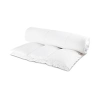 Lancashire Bedding 7 & 14 Dual Tog - Couples Duvet; King Size Quilt - Two Hot & Cold Duvet; All Season Comforter - Duvet for Summer & Winter - Thick & Weighted (King, 230 x 220 cm)
