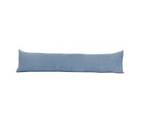 Lancashire Bedding Door Draft Stopper Cushion - Pack of 1 - Chenille Draught Excluder Under Door Gap Filler Insulation Cushion - Premium Hollowfibre - Home Thermal Wind Blocker - Light Blue (85x20cm)