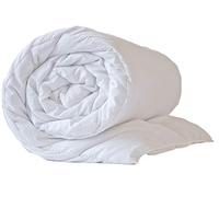 Lancashire Bedding Premium Hotel Quality Pure White Microfibre Peached Duvet Double 13.5 TOG Feels Like Down - MADE IN THE UK
