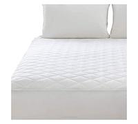 Lancashire Bedding Premium Quilted Mattress Protector with Extra Deep 33cm Skirt - Double