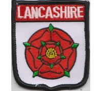 Lancashire County Flag Embroidered Patch Badge