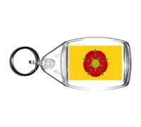 lancashire county flag keyring handmade in uk