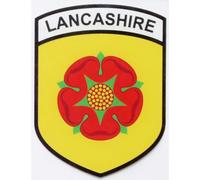 (Lancashire) English County Self-Cling Car Window Sticker