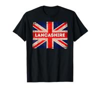 Lancashire Flag Born And Bred T-Shirt