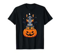 Lancashire Heeler Animal Lover Bat Costume Pumpkin Halloween T-Shirt
