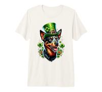 Lancashire Heeler Dog St Patricks Day Artwork Premium T-Shirt