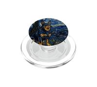Lancashire Heeler Dog Van Gogh Starry Night PopSockets PopGrip for MagSafe