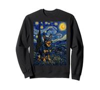 Lancashire Heeler Dog Van Gogh Starry Night Sweatshirt