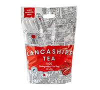 Lancashire Tea Bags Bulk 1100 for Catering, Sharing, Office Tea Breaks | New & Improved Blend | Delicious Black Tea | 100% Rainforest Alliance Certified | Biodegradable Tea Bags 1100