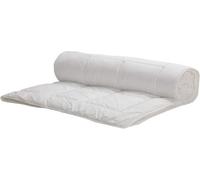 Lancashire Textiles 100% Natural Pure Wool Duvet 10.5 Tog Lightweight Temperature Regulating Quilt - Double