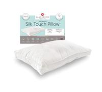 Lancashire Textiles | 300 Thread Count Jacquard Cotton and Silk blend Box Pillow - Medium Support