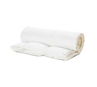 Lancashire Textiles 4.5 Tog Goose Feather and Down Duvet - White Washable Quilt, Anti-dust Mite and Down Proof 230 Thread Count Cotton Duvet - Extra Warmth and Comfort Duvet - Double - 200 X 200 Cm