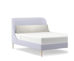 Lancashire Textiles 6ft Body Pillowcase - Soft Hypoallergenic Polycotton 182x50x0.2 cm Long Pillow Cover for Super King Bed - Breathable & Durable, Cream Bolster Pillowcase