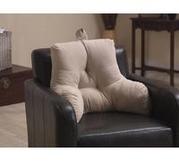 Lancashire Textiles Backrest Reading Pillow And Support Cushion For Lower Back - Cream