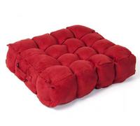 Lancashire Textiles Faux Suede Booster Cushion - Terracotta