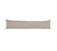 Lancashire Textiles Hollowfibre Filling (85 X 20Cm) Beige Suede Door Draught Excluder