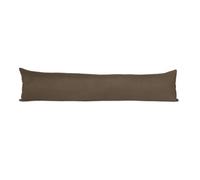 Lancashire Textiles Hollowfibre Filling (85 X 20Cm) Brown Suede Door Draught Excluder