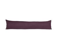 Lancashire Textiles Hollowfibre Filling (85 X 20Cm) Wine Suede Door Draught Excluder