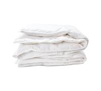 Lancashire Textiles Luxurious Lightweight Extra Warm 10.5 Tog White Goose Feather and Down Autumn & Winter Duvet With 230 Thread Count Cambric Cotton Casing - Double