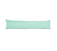Lancashire Textiles Luxury Faux Suede Door Draught Excluder/Stopper Sausage Perfect For Retaining Heat in Colder Months, Excellent Insulators - Mint, 85 x 20cm (34 x 8 inch)