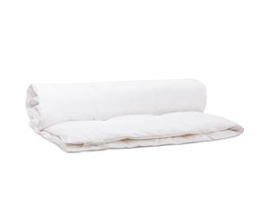 Lancashire Textiles Premium Goose Feather Down 13.5 Tog Duvet - Hotel Collection Winter Comforter with 100% Cotton Cover - Luxurious Warmth for Cold Weather Sleepers (Size - King, 230 X 220 Cm)