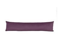 Lancashire Textiles Velvet Draught Excluder Draft Wind Stopper Door and Window Guard Efficient Energy Insulator, Weighed Fabric - Hollow Filled Door Draft Excluder [Purple; 85 X20cm]