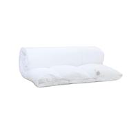 Lancashire Textiles White Down Alternative Comforter and Duvet Insert - 13.5 Tog - Pure Cotton Casing with Premium Hollowfibre Filling - Winter Duvets for Kids, Teens, and Adults (King, 220 X 230 Cm)