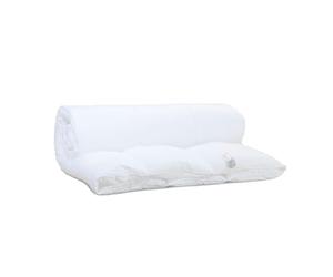 Lancashire Textiles White Down Alternative Comforter and Duvet Insert - 13.5 Tog - Pure Cotton Casing with Premium Hollowfibre Filling - Winter Duvets for Kids, Teens, and Adults (King, 220 X 230 Cm)