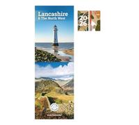 Lancashire & The North West Slim Calendar 2026 + FSC ECO-FRIENDLY DIARY